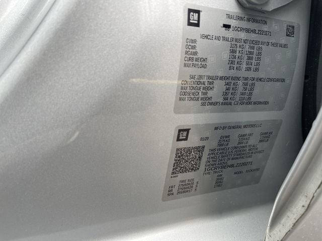 2020 Chevrolet Silverado 1500 Custom