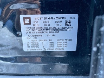 2022 Chevrolet Trax LT