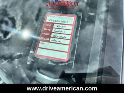 2025 Cadillac Escalade Sport Platinum