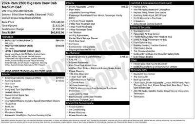 2024 RAM 2500 Big Horn