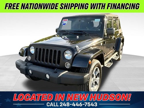 2018 Jeep Wrangler JK Unlimited Sahara