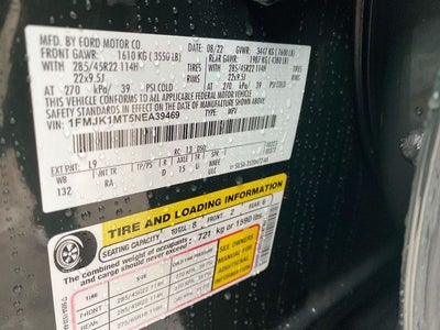 2022 Ford Expedition Max Platinum