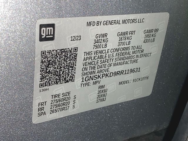 2024 Chevrolet Tahoe Z71