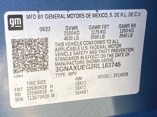 2024 Chevrolet Equinox LT