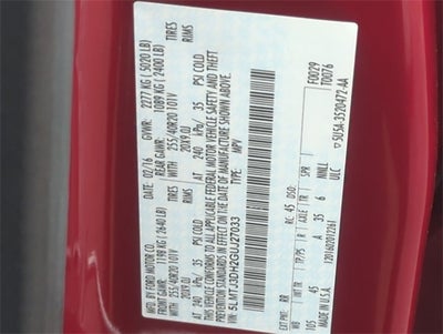 2016 Lincoln MKC Reserve