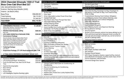 2024 Chevrolet Silverado 1500 LT Trail Boss