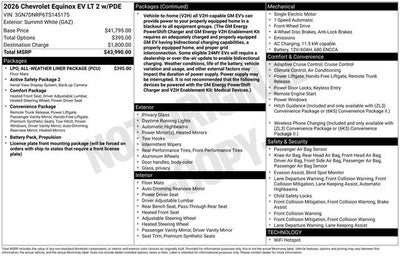 2026 Chevrolet Equinox EV LT