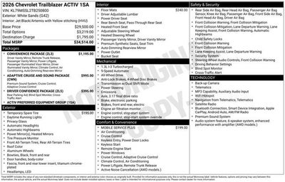 2026 Chevrolet Trailblazer ACTIV