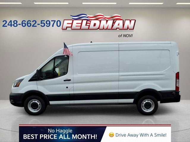 2021 Ford Transit Cargo Van T-250 130" Med Rf 9070 GVWR RWD