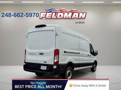2021 Ford Transit Cargo Van T-250 130" Med Rf 9070 GVWR RWD