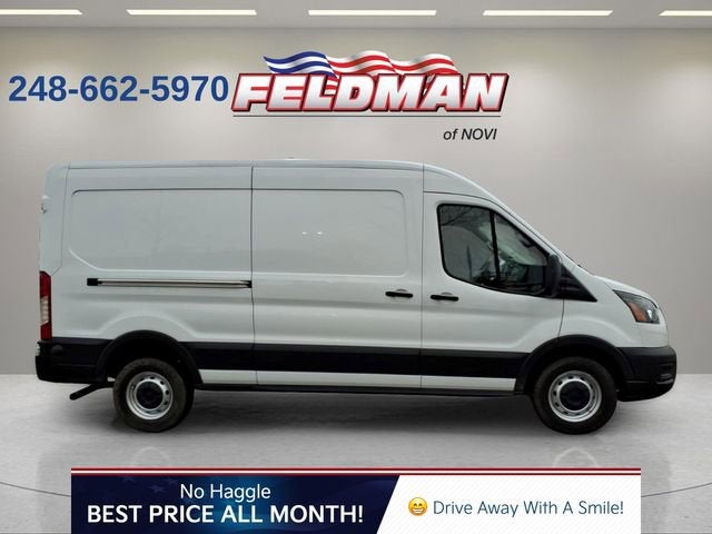 2021 Ford Transit Cargo Van T-250 130" Med Rf 9070 GVWR RWD