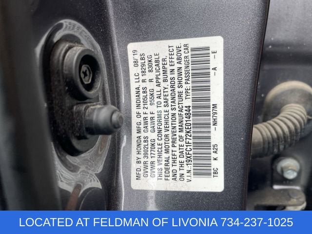 2019 Honda Civic EX-L