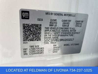 2024 Chevrolet Silverado EV Work Truck