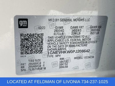 2023 Chevrolet Traverse LT Leather