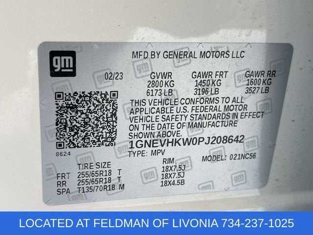 2023 Chevrolet Traverse LT Leather