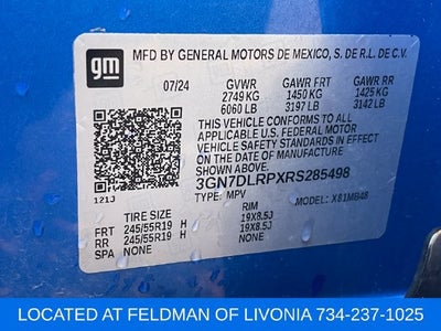 2024 Chevrolet Equinox EV 2LT