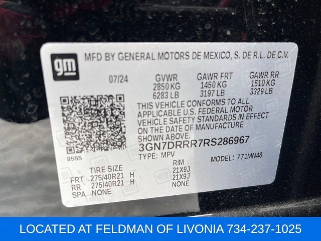 2024 Chevrolet Equinox EV 3RS