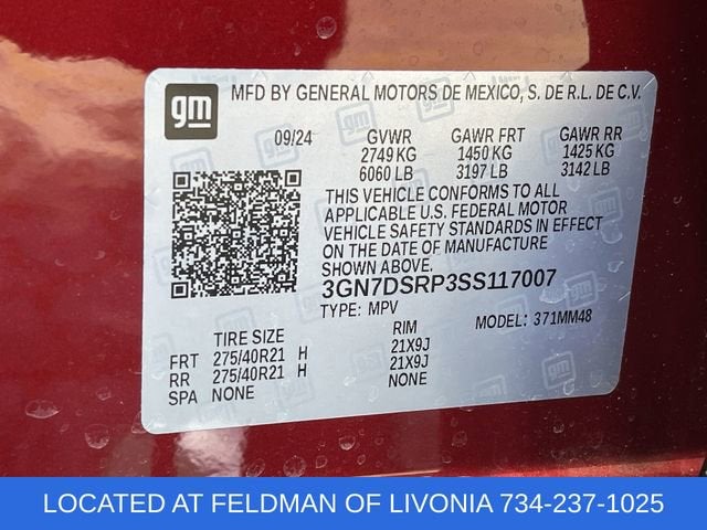 2025 Chevrolet Equinox EV RS