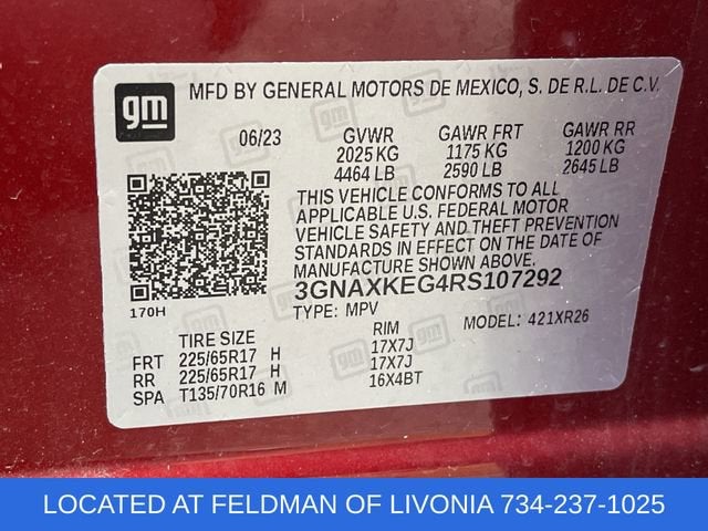 2024 Chevrolet Equinox LT