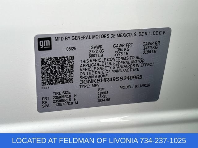 2025 Chevrolet Blazer 2LT