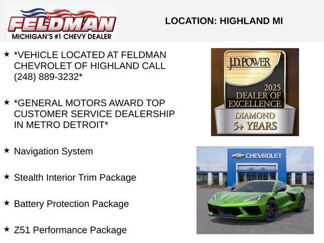 2026 Chevrolet Corvette Stingray 2LT