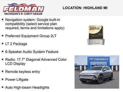 2026 Chevrolet Equinox EV LT