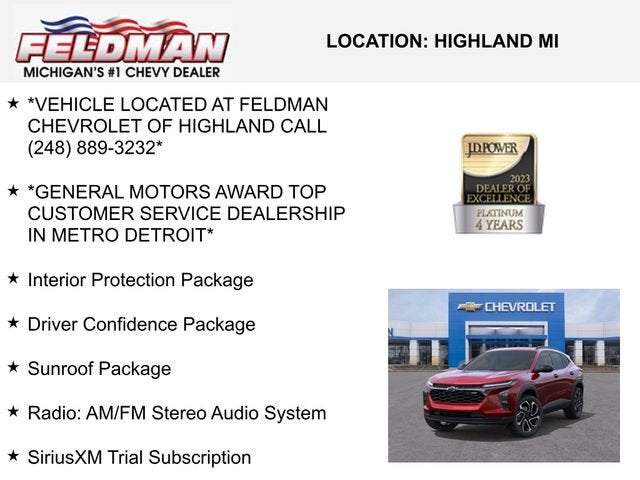 2026 Chevrolet Trax 2RS