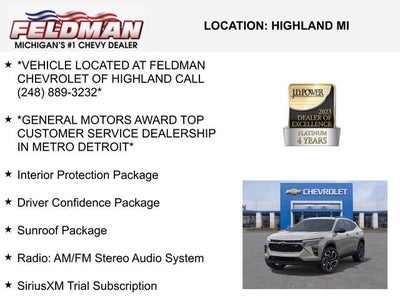 2026 Chevrolet Trax 2RS